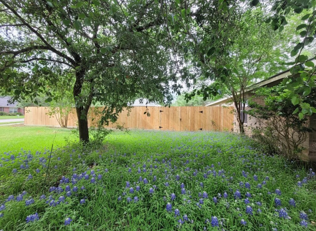 blue bonnet yard - San Antonio Deck and Fence Works