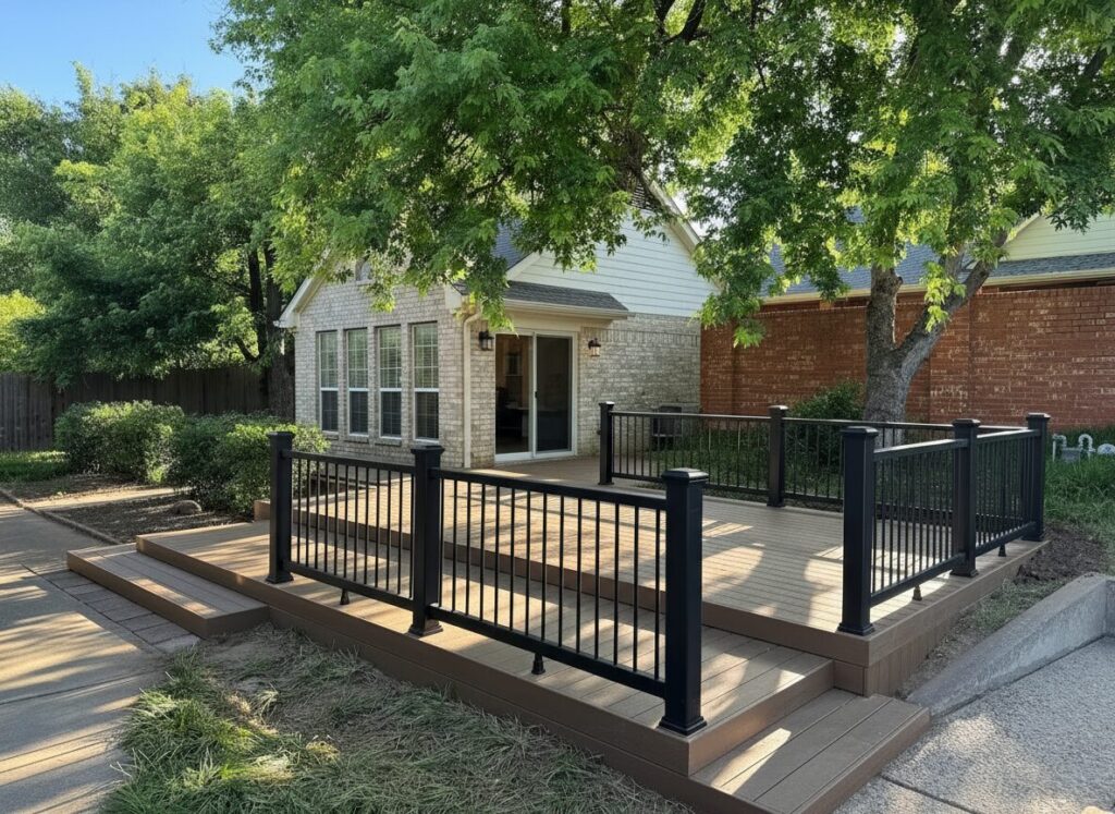 make this attached to a house 139335 - San Antonio Deck and Fence Works