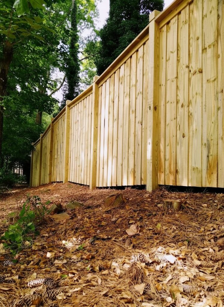 new fence with cap - San Antonio Deck and Fence Works