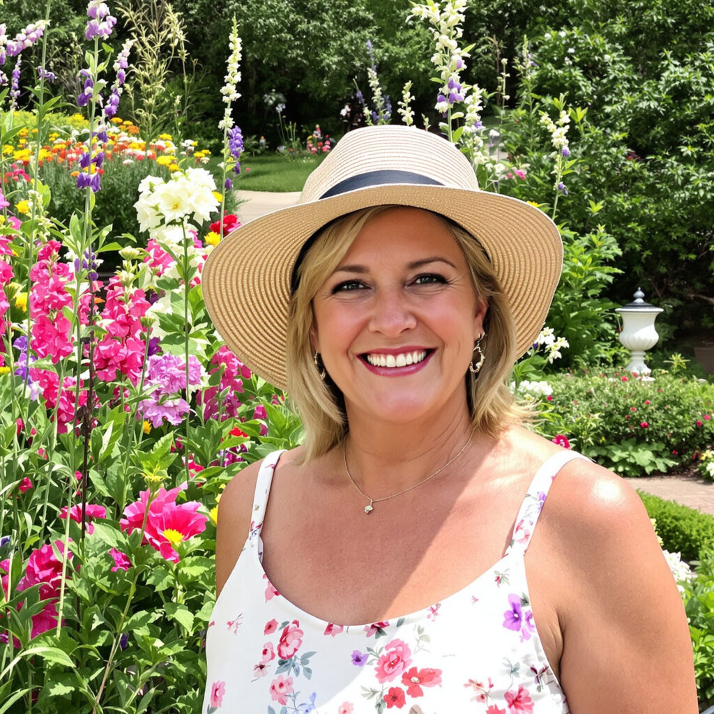 Portrait of Sharon W. who is a happy homeowner and got her deck repaired in San Antonio.